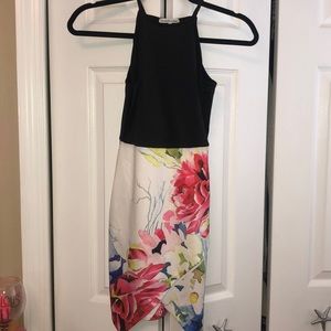 High neck formal dress